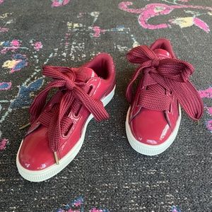 Puma Basket Heart Patent Women's Sneakers